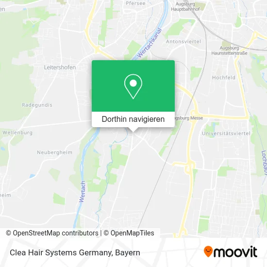 Clea Hair Systems Germany Karte