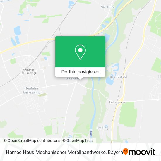 Hamec Haus Mechanischer Metallhandwerke Karte