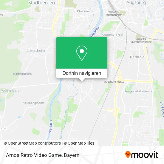 Arnos Retro Video Game Karte