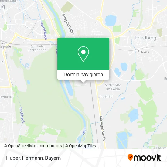 Huber, Hermann Karte