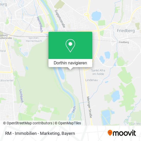 RM - Immobilien - Marketing Karte