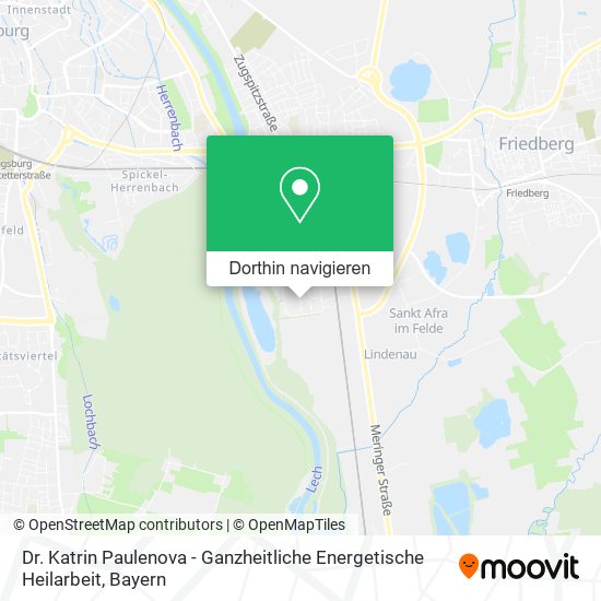 Dr. Katrin Paulenova - Ganzheitliche Energetische Heilarbeit Karte