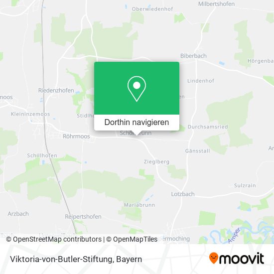 Viktoria-von-Butler-Stiftung Karte