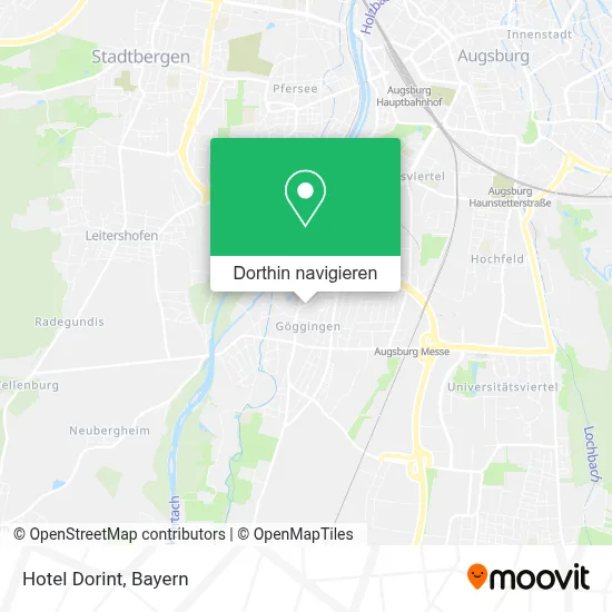 Hotel Dorint Karte