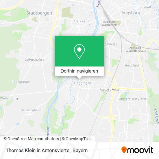 Thomas Klein in Antonsviertel Karte