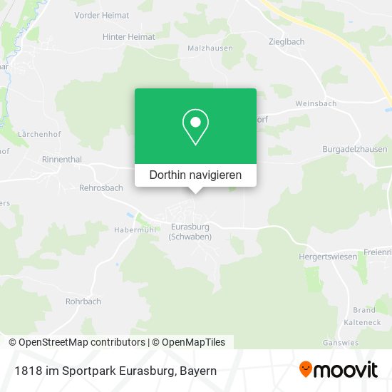1818 im Sportpark Eurasburg Karte