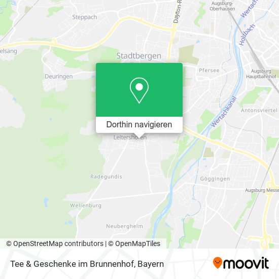 Tee & Geschenke im Brunnenhof Karte