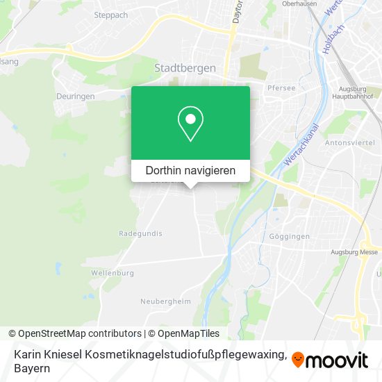 Karin Kniesel Kosmetiknagelstudiofußpflegewaxing Karte