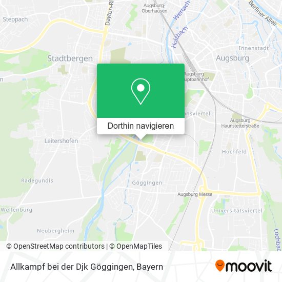 Allkampf bei der Djk Göggingen Karte