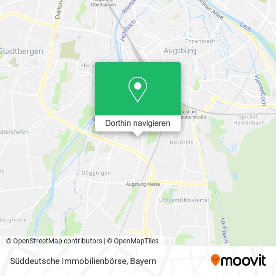 Süddeutsche Immobilienbörse Karte
