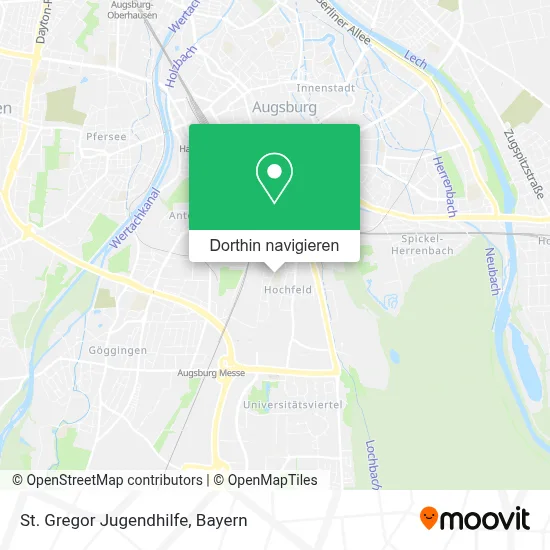 St. Gregor Jugendhilfe Karte