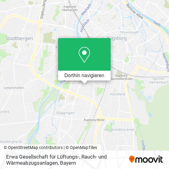 Erwa Gesellschaft für Lüftungs-, Rauch- und Wärmeabzugsanlagen Karte