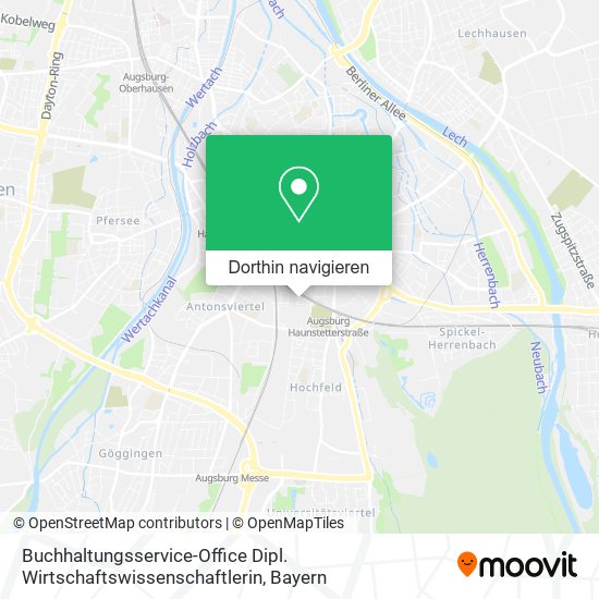 Buchhaltungsservice-Office Dipl. Wirtschaftswissenschaftlerin Karte