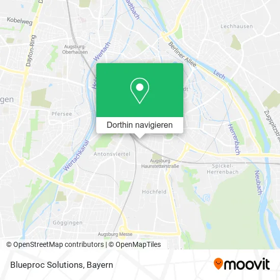 Blueproc Solutions Karte