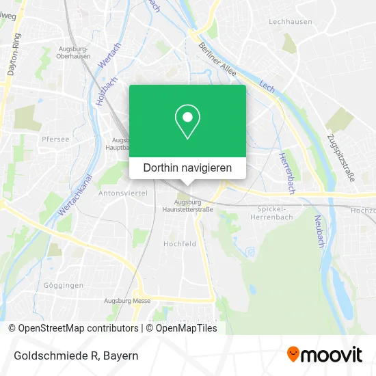 Goldschmiede R Karte