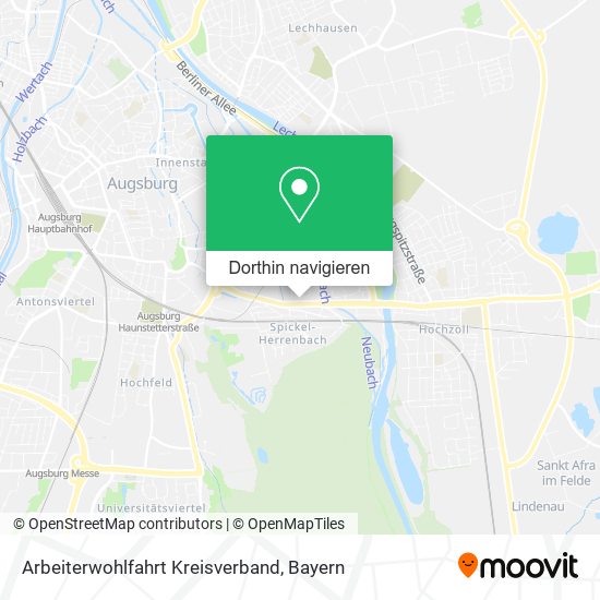 Arbeiterwohlfahrt Kreisverband Karte