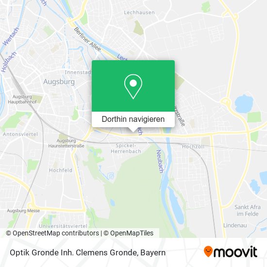Optik Gronde Inh. Clemens Gronde Karte