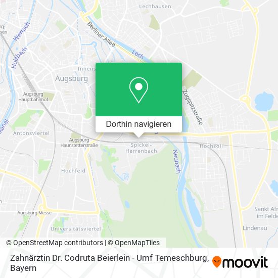 Zahnärztin Dr. Codruta Beierlein - Umf Temeschburg Karte