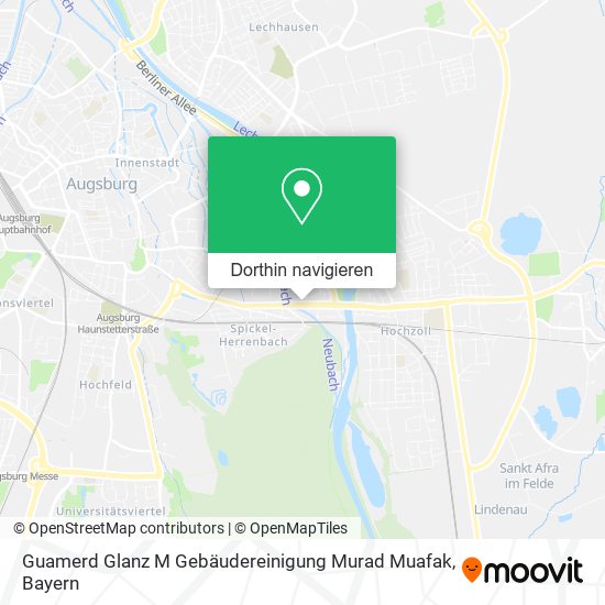 Guamerd Glanz M Gebäudereinigung Murad Muafak Karte