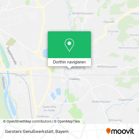 Gersters Genußwerkstatt Karte