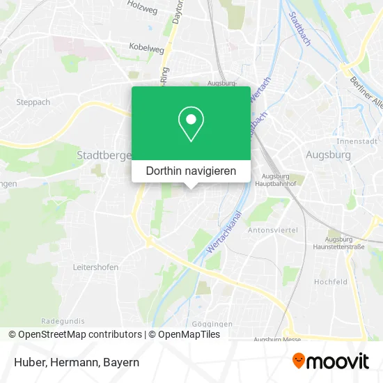 Huber, Hermann Karte