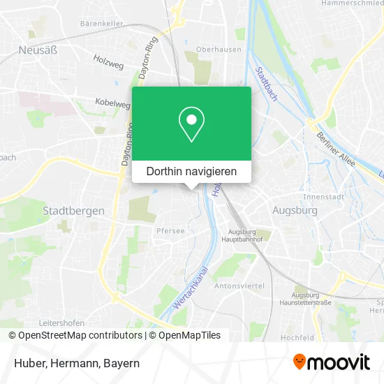 Huber, Hermann Karte