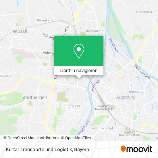 Kurtar Transporte und Logistik Karte