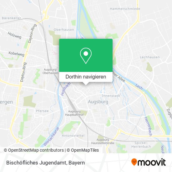 Bischöfliches Jugendamt Karte