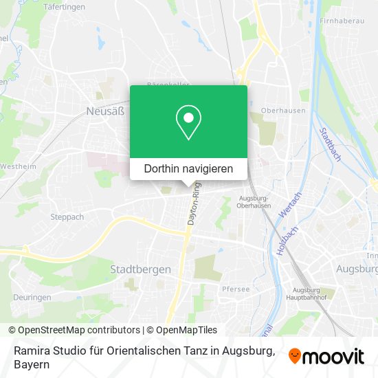 Ramira Studio für Orientalischen Tanz in Augsburg Karte