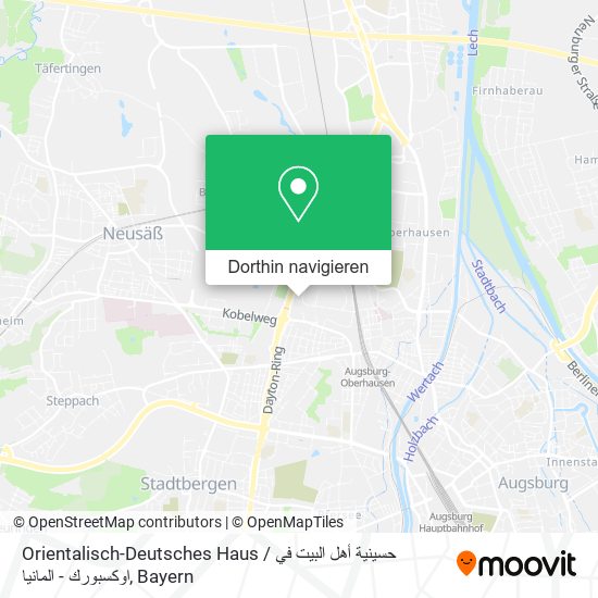 Orientalisch-Deutsches Haus / حسينية أهل البيت في اوكسبورك - المانيا Karte
