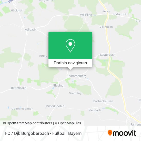FC / Djk Burgoberbach - Fußball Karte