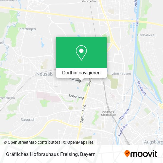 Gräfliches Hofbrauhaus Freising Karte