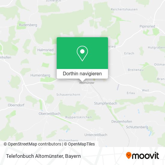 Telefonbuch Altomünster Karte