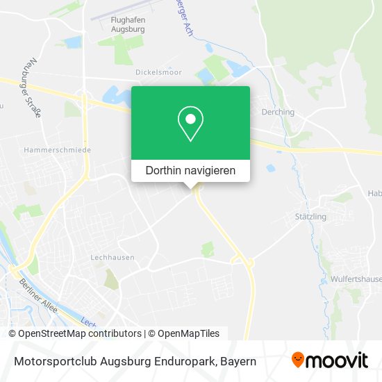 Motorsportclub Augsburg Enduropark Karte