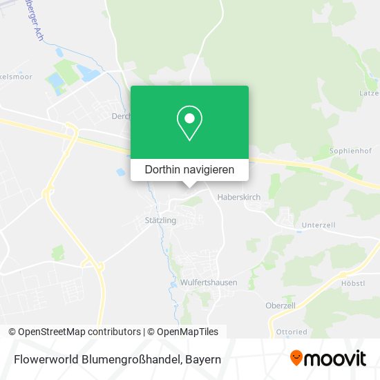 Flowerworld Blumengroßhandel Karte