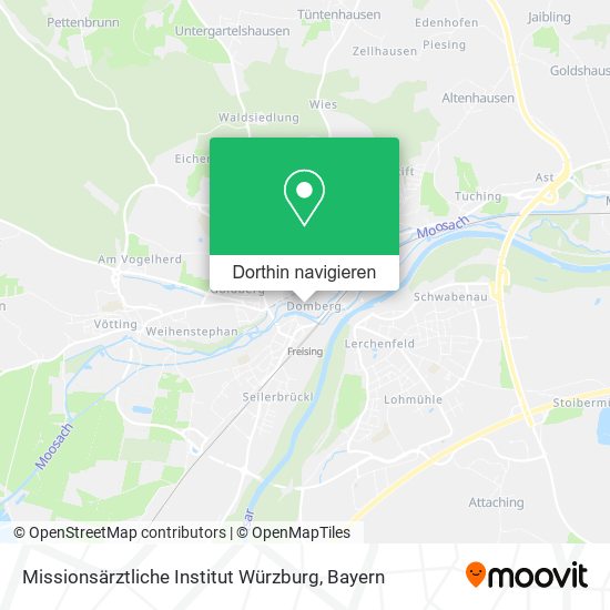 Missionsärztliche Institut Würzburg Karte