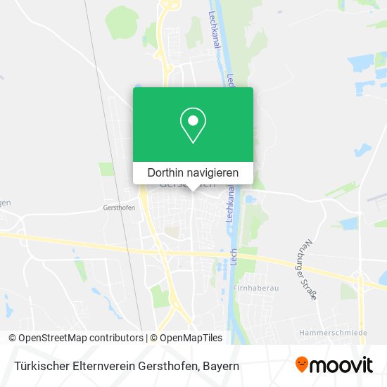 Türkischer Elternverein Gersthofen Karte