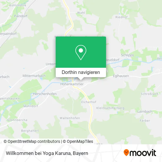 Willkommen bei Yoga Karuna Karte