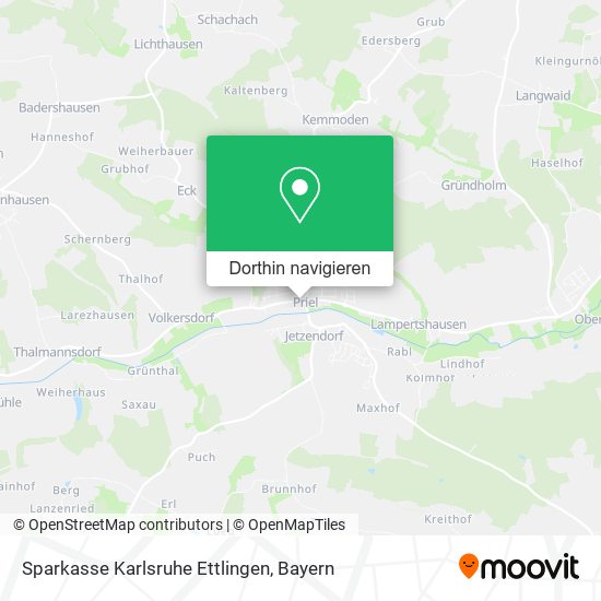 Sparkasse Karlsruhe Ettlingen Karte