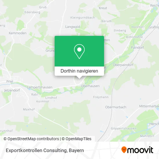 Exportkontrollen Consulting Karte