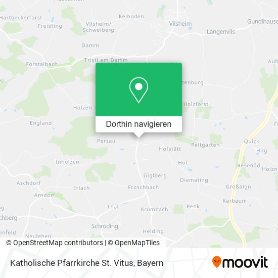 Katholische Pfarrkirche St. Vitus Karte