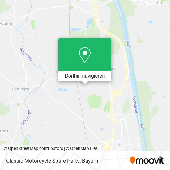 Classic Motorcycle Spare Parts Karte