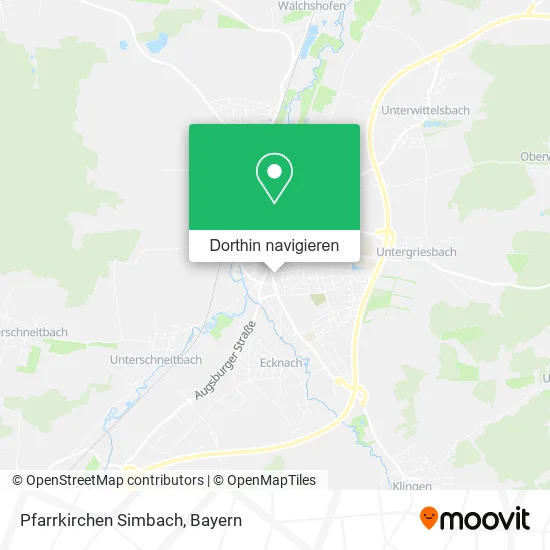 Pfarrkirchen Simbach Karte