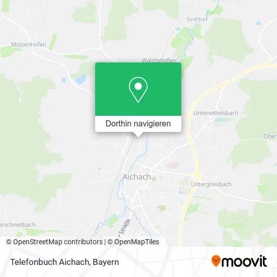 Telefonbuch Aichach Karte