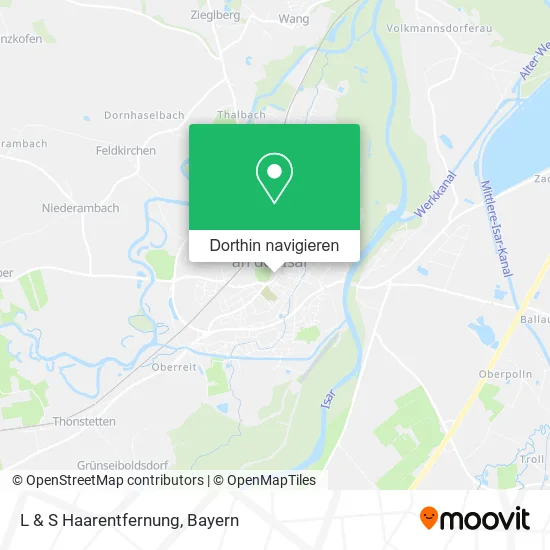 L & S Haarentfernung Karte