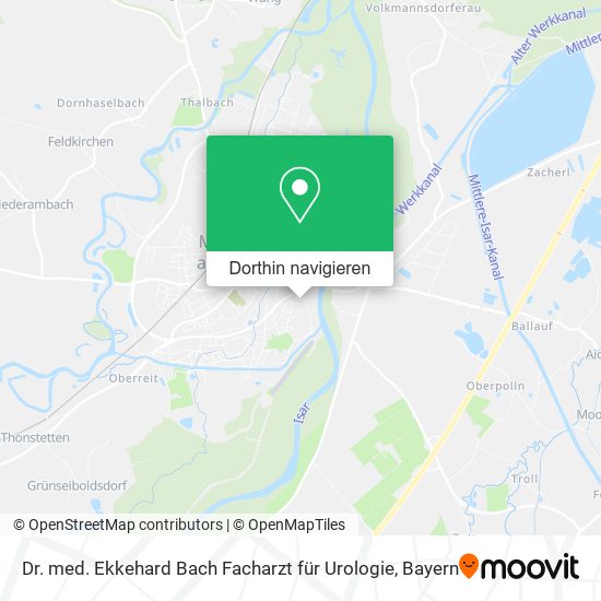 Dr. med. Ekkehard Bach Facharzt für Urologie Karte