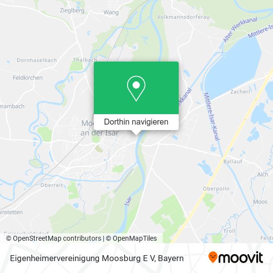 Eigenheimervereinigung Moosburg E V Karte