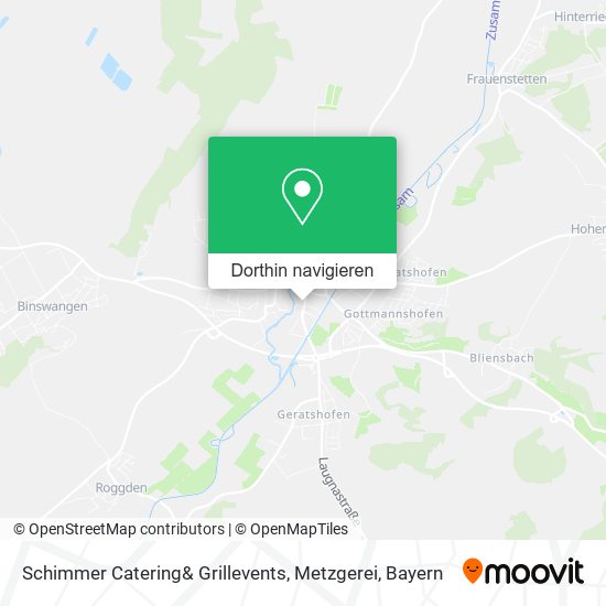 Schimmer Catering& Grillevents, Metzgerei Karte
