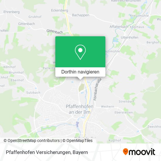 Pfaffenhofen Versicherungen Karte