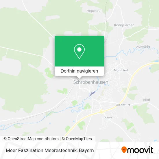 Meer Faszination Meerestechnik Karte